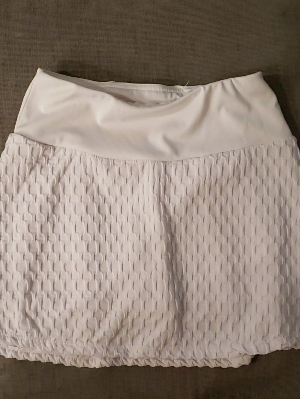 Shosho White Tennis Skirt